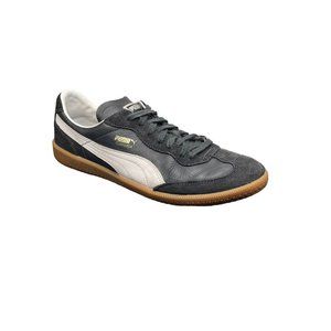 Puma Mens Super Liga 356999-09 Black Suede Trail Running Shoes Sneakers Size 12